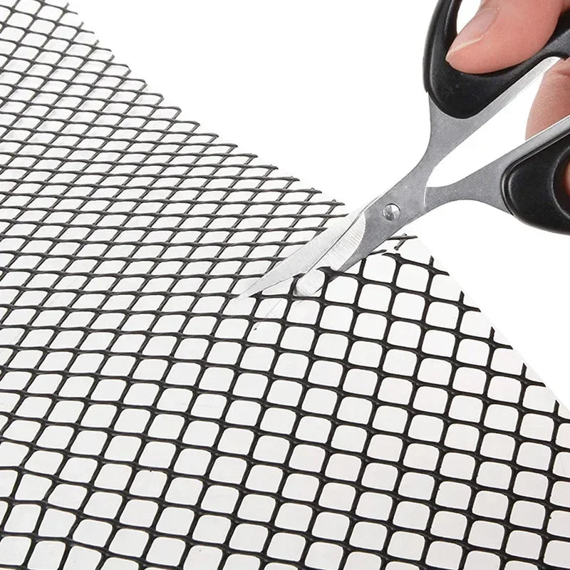 Mesh Gutter Guard – Leaf & Debris Protector for Drains, Downspouts, and Water Pipes (6'' x 19.7ft) WIth 10xFixing Hooks